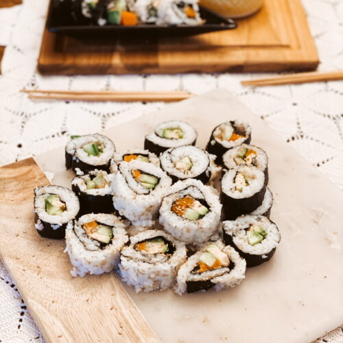 Simple Sushi At Home - Where The Lilac Grows